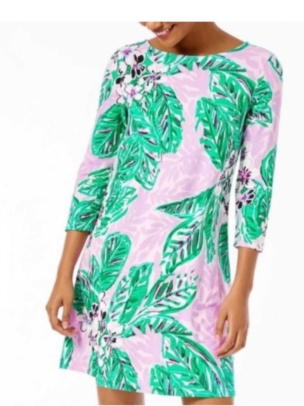 NWT Lilly Pulitzer Ophelia Swing Dress Magnolia Lilac Leidees Night XXL